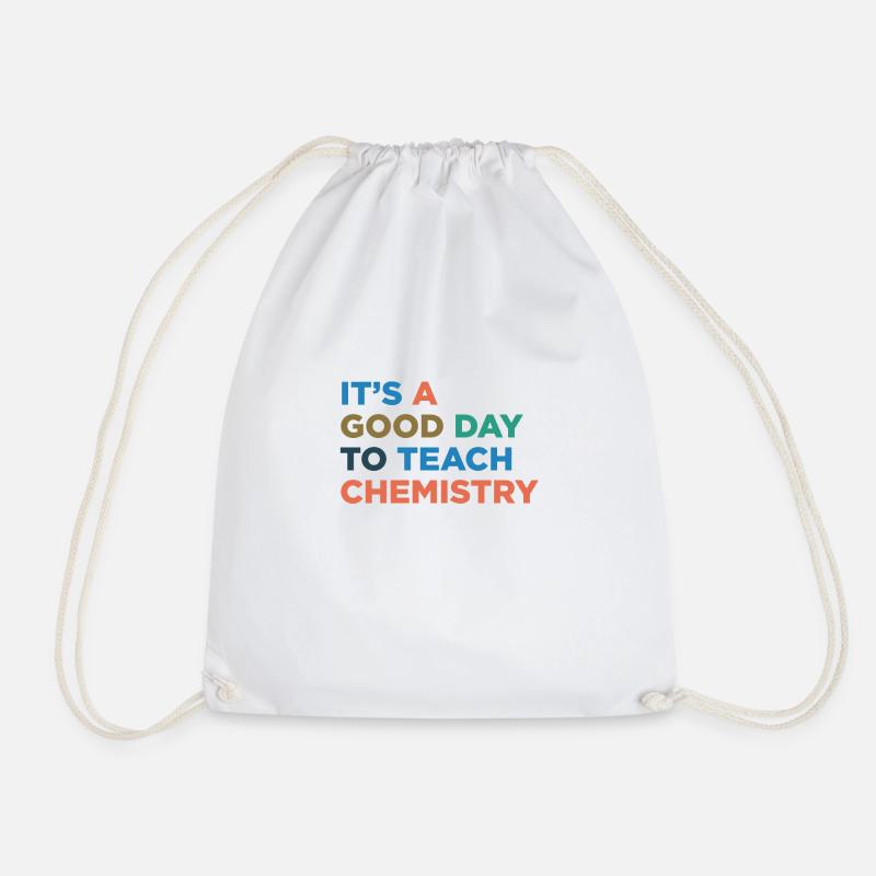Enseigner des professeurs de chimie - Sac de sport léger - blanc