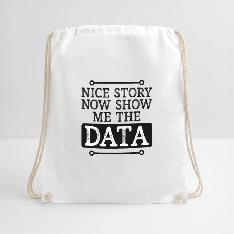 Deep Learning, Machine Learning, AI, AI Data Analysis Drawstring Bag