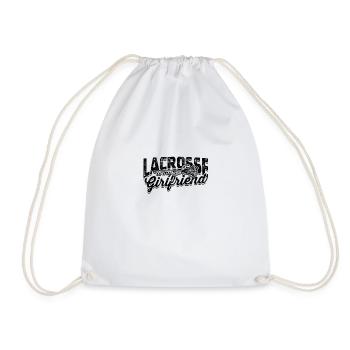 Lacrosse ist meine Freundin - Lacrosse - Turnbeutel - Weiß - Vorne