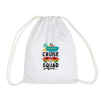 Cruise Ship Family Cruise 2023 Cruise - Drawstring Bag - white - Front
