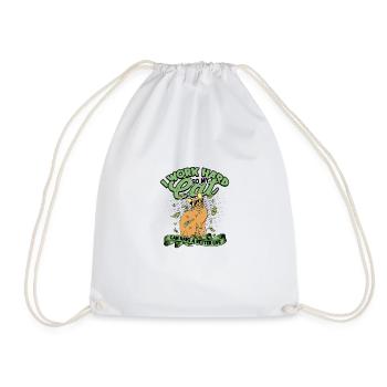 Je travaille dur pour que mon chat puisse avoir une vie meilleure - Cat - Sac de sport léger - blanc - Devant
