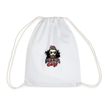 Beards are sexy - Beard - Drawstring Bag - white - Front