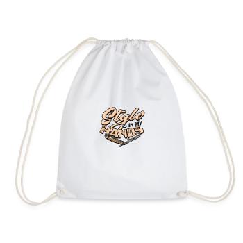 Le style est entre mes mains - Barber - Sac de sport léger - blanc - Devant