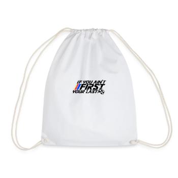 Si vous n’êtes pas le premier, vous êtes le dernier - Funny Motor - Sac de sport léger - blanc - Devant