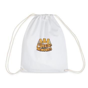 Le fromage fait des souvenirs - Cheese - Sac de sport léger - blanc - Devant