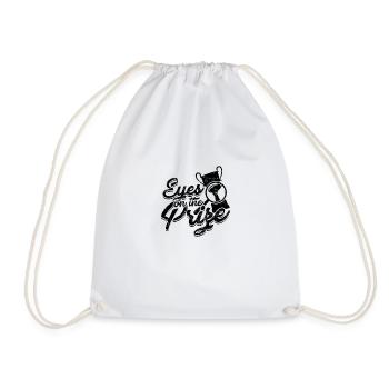 Eyes on the prize - Eyes - Drawstring Bag - white - Front