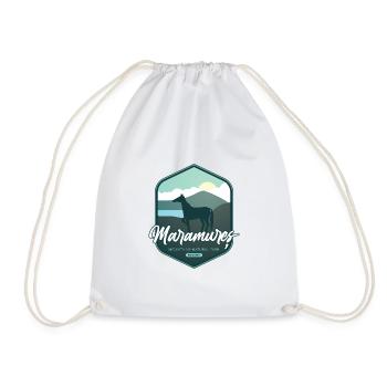 Maramures Mountains Natural Park - Romania - Drawstring Bag - white - Front