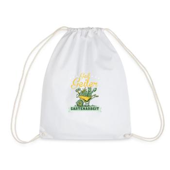 Horny Horny Gardener Gardener Gardener Saying - Drawstring Bag - white - Front