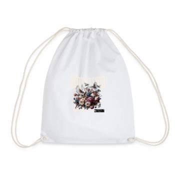 La foi céleste sauvée priant Jésus-Christ - Sac de sport léger - blanc - Devant