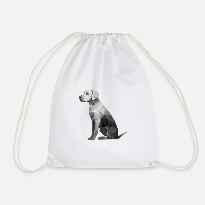 CHIEN - Sac de sport léger - blanc