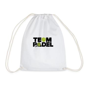 Team Padel 1 - Turnbeutel - Weiß - Vorne
