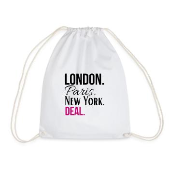 Kopie_von_London - Sac de sport léger - blanc - Devant