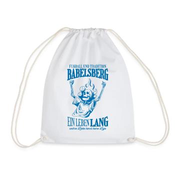 Cadeau de football Magdeburg Tradition - Sac de sport léger - blanc - Devant