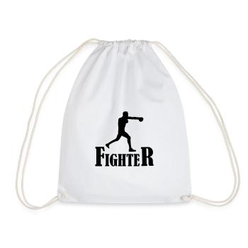boxeur de chasse - Sac de sport léger - blanc - Devant