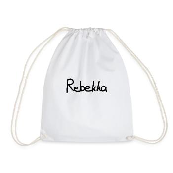 Rebekka - Turnbeutel - Weiß - Vorne