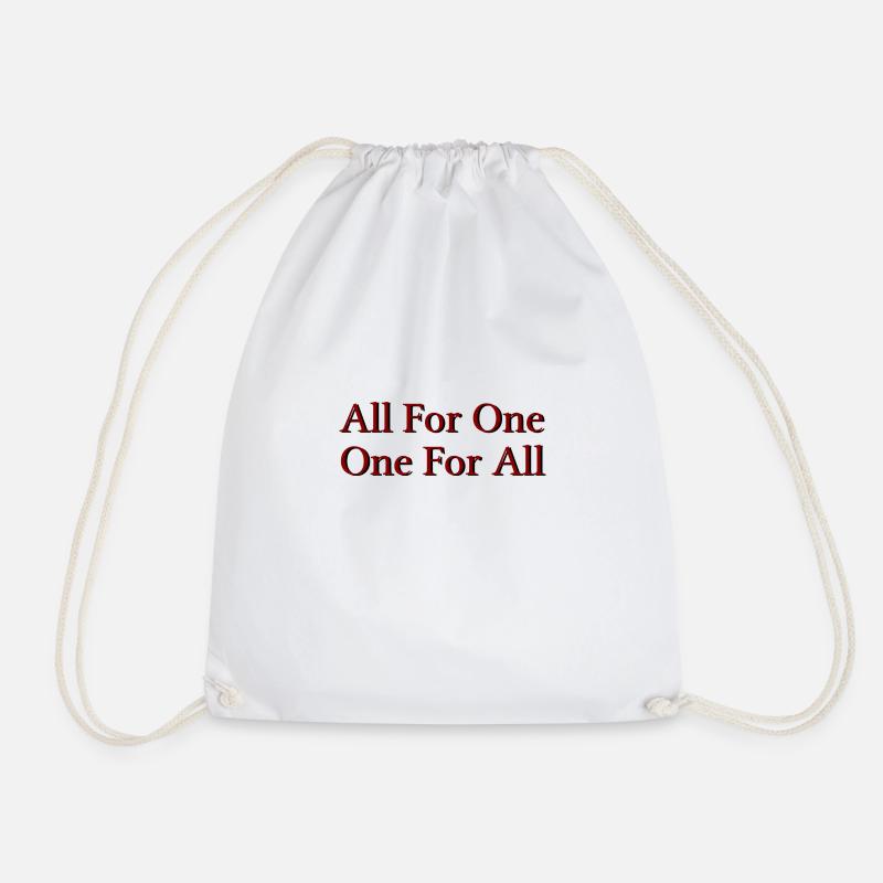 One for all - Turnbeutel - Weiß
