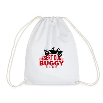 Desert Dune Buggy - Drawstring Bag - white - Front