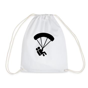 Parachutisme - Sac de sport léger - blanc - Devant