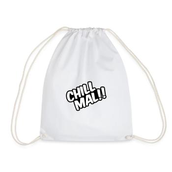 Chill Mal ! ! - Sac de sport léger - blanc - Devant
