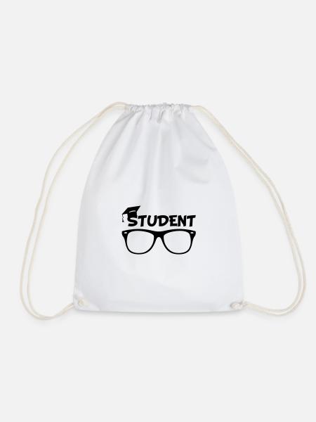 student - Turnbeutel - Weiß