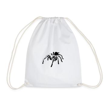 Tarantula Spider - Drawstring Bag - white - Front