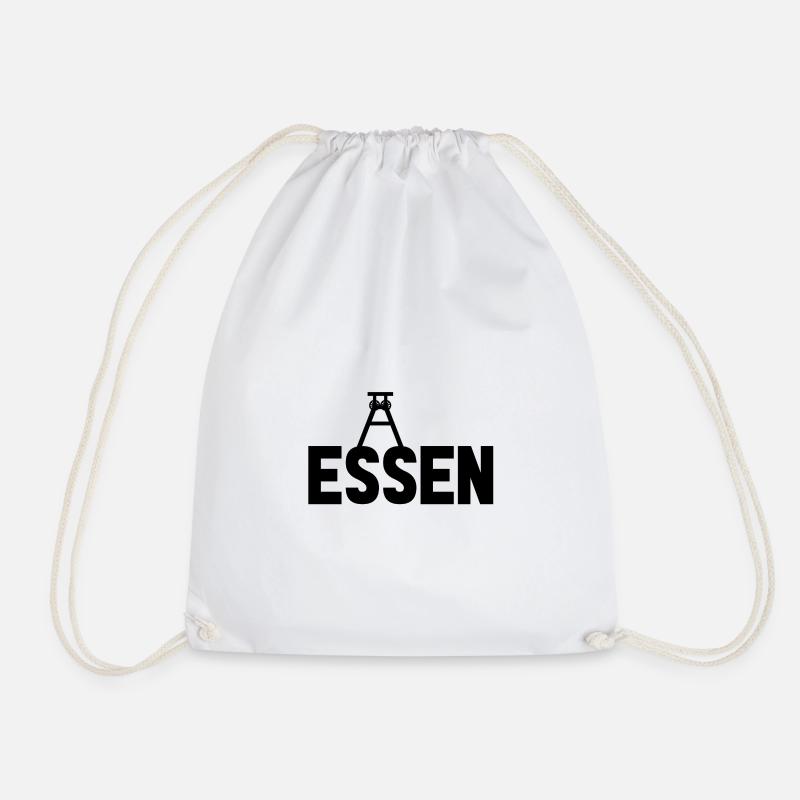 Essen - Turnbeutel - Weiß