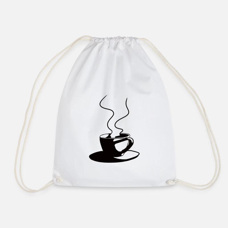 Kaffeetasse - Turnbeutel - Weiß