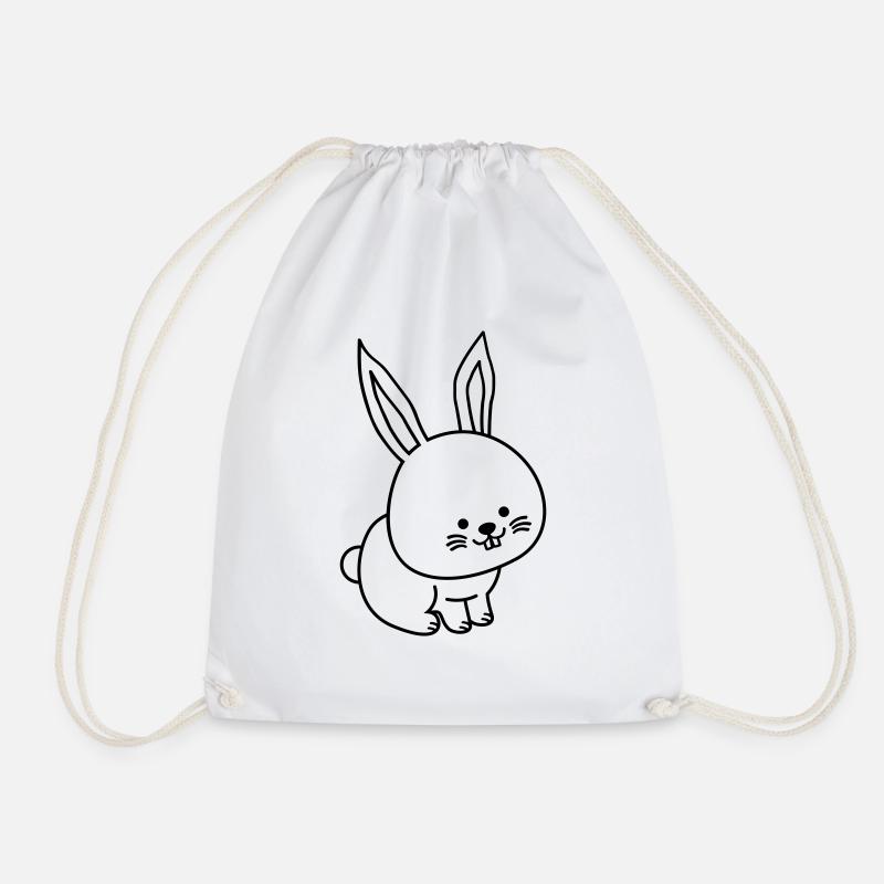 hase - Turnbeutel - Weiß