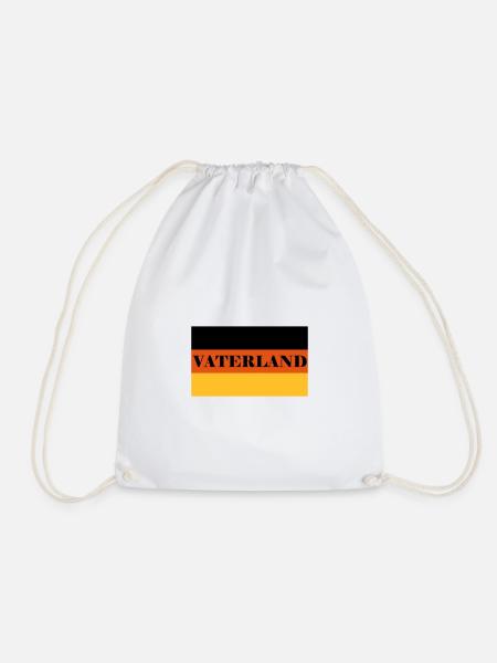 Fatherland - Drawstring Bag - white