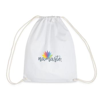 NAMASTE - Sac de sport léger - blanc - Devant