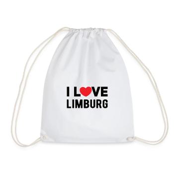 limburg an der Lahn - Turnbeutel - Weiß - Vorne