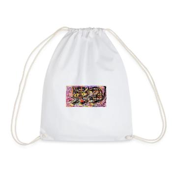 L’amour des chats - Sac de sport léger - blanc - Devant