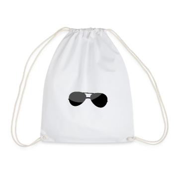 Sonnenbrille - Turnbeutel - Weiß - Vorne