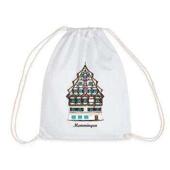 Memmingen, Schwaben, Bayern, Allemagne - Sac de sport léger - blanc - Devant
