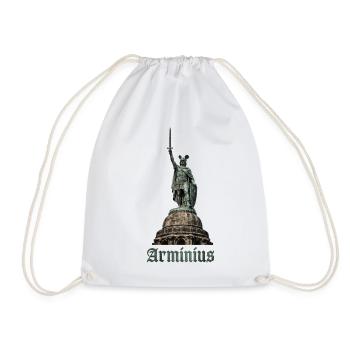 Arminius Germanic Hero - Turnbeutel - Weiß - Vorne