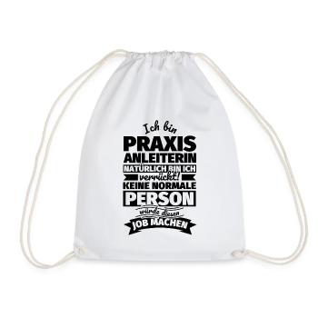 Praxisanleiterin Geschenke - Turnbeutel - Weiß - Vorne