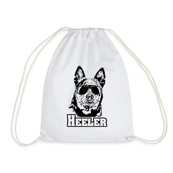 HEELER cool lunettes de soleil chiens chien - Sac de sport léger - blanc - Devant