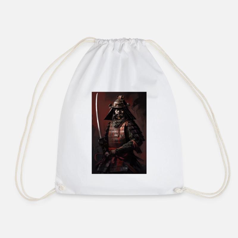 Samurai Japan - Turnbeutel - Weiß