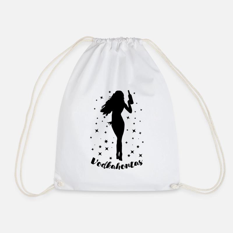 Vodkahontas Braut Geschenk Hochzeit Ehemann - Turnbeutel - Weiß