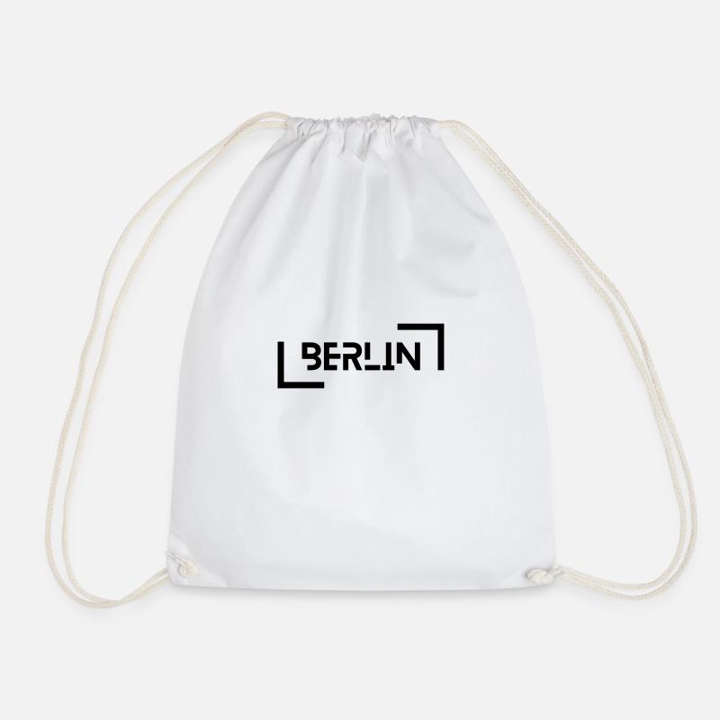 Berlin - Turnbeutel - Weiß
