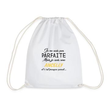 Je Ne Suis Pas Parfaite Mais Je Suis Une Ancell... - Sac de sport léger - blanc - Devant