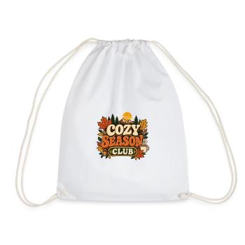 Cozy Season Club - Turnbeutel - Weiß - Vorne
