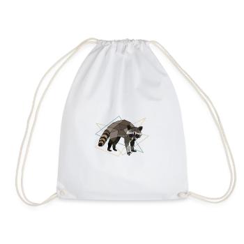 Rat de lavage - Sac de sport léger - blanc - Devant
