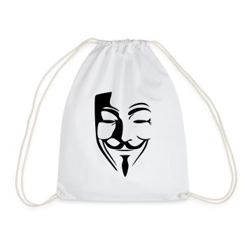 ANONYMUS - Turnbeutel - Weiß - Vorne