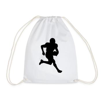 American Football - Drawstring Bag - white - Front