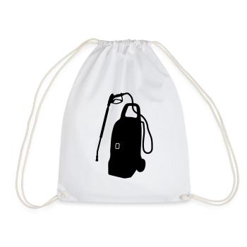 pressure_ washer_g1 - Drawstring Bag - white - Front