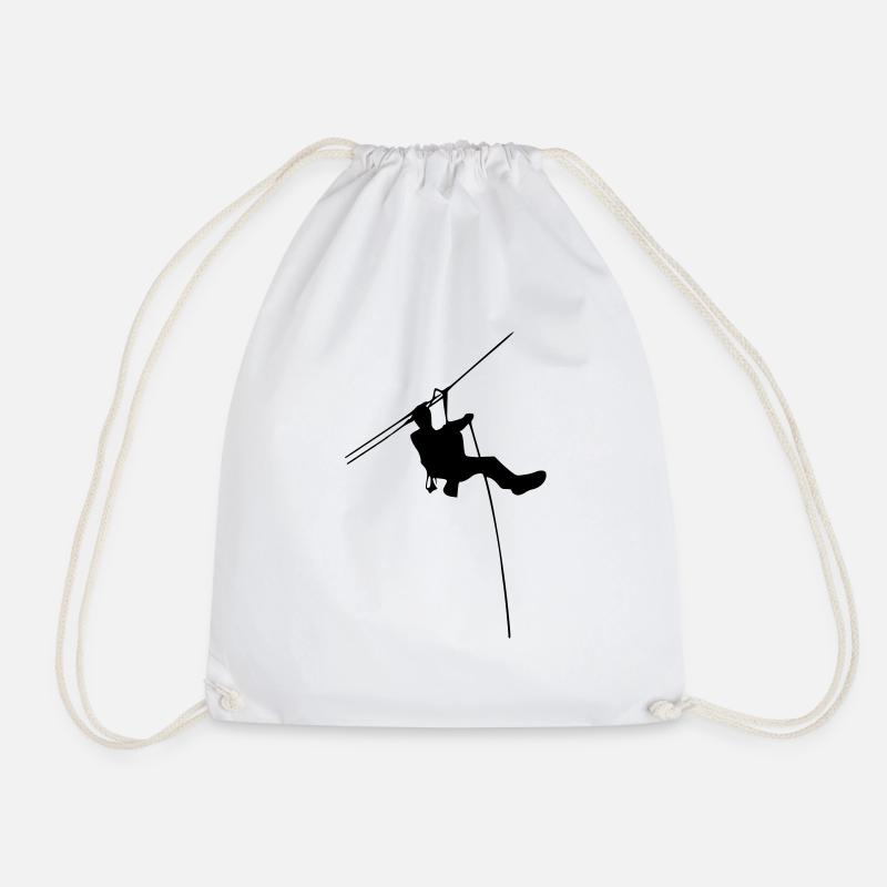 accrobranche - Sac de sport léger - blanc