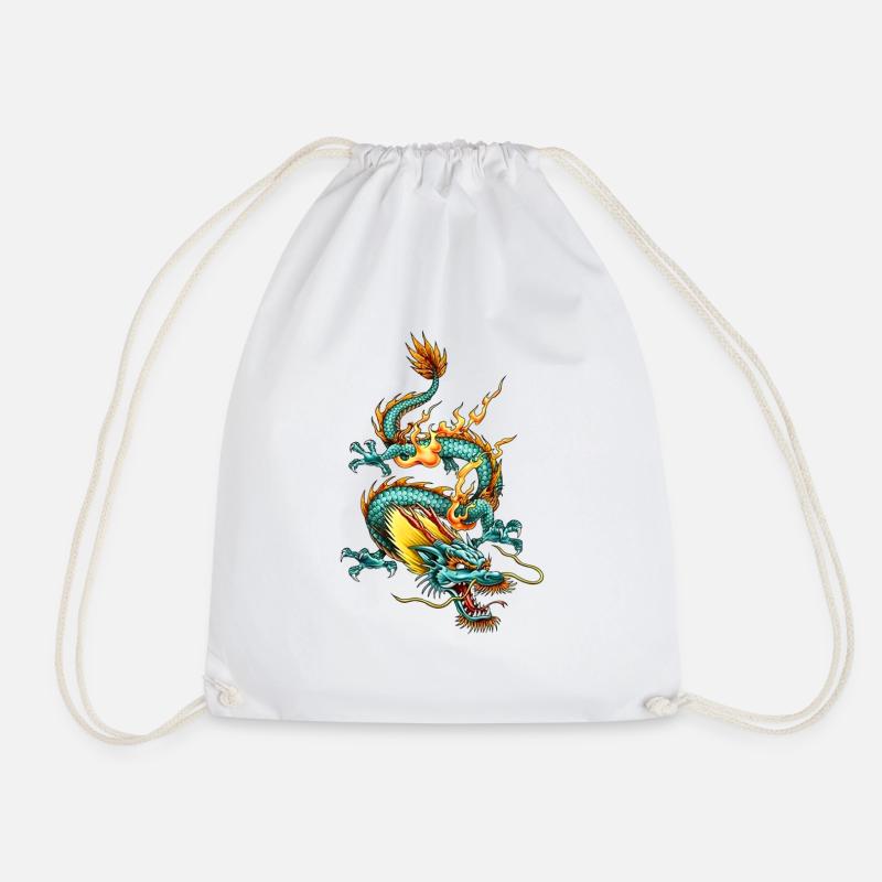 Dragon - Turnbeutel - Weiß