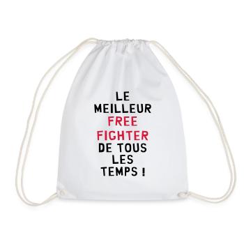 Free Fight / MMA / Free-Fight / UFC / Fighter - Sac de sport léger - blanc - Devant