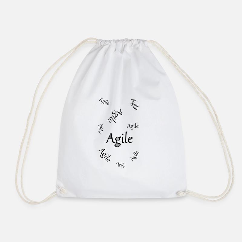 Agile - Turnbeutel - Weiß